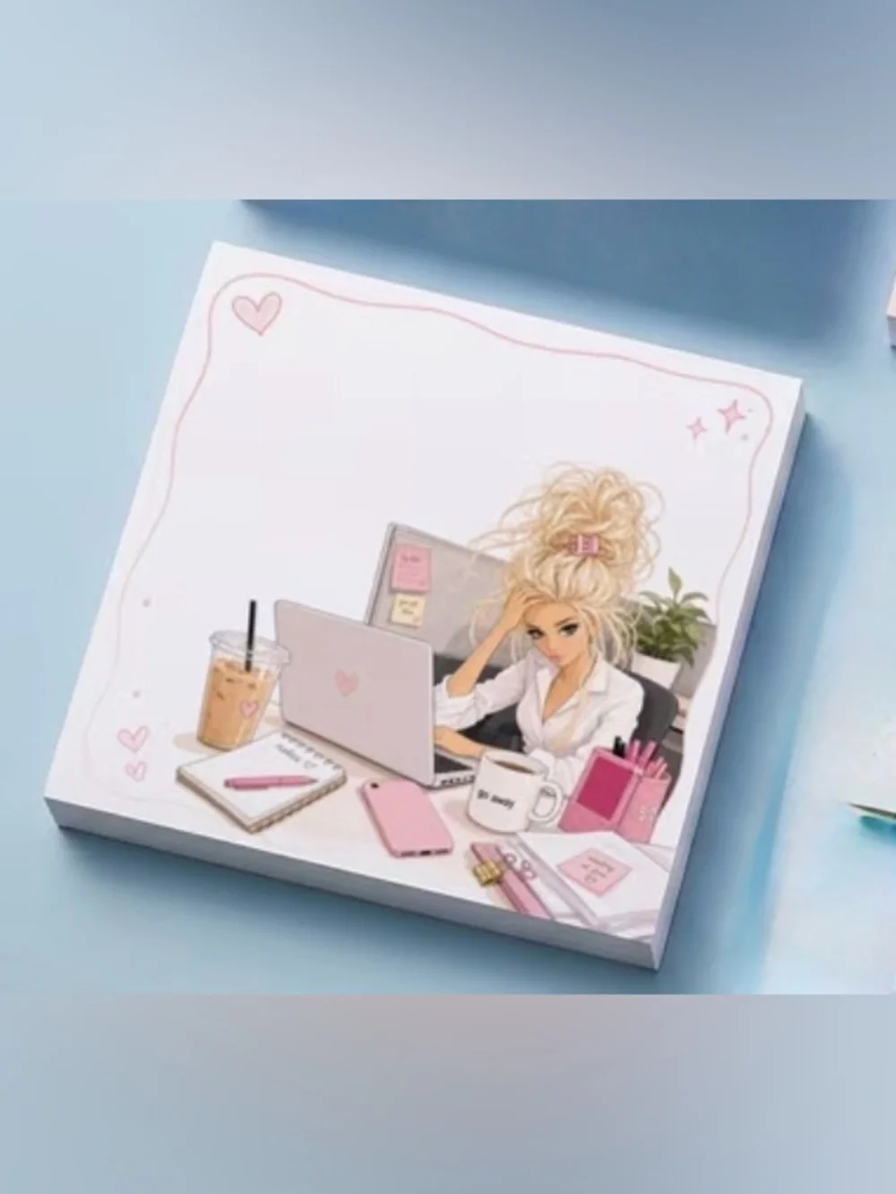 Girl Boss Sticky Notes -50 Sheets